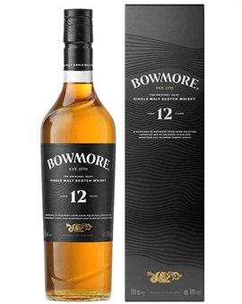 Bowmore 12 år Single Islay Malt Whisky 70 cl 40%